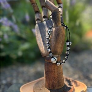 Elegant Crystal Beaded Bracelet